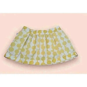 Forever 21 Yellow Suns & Crescent Moons Mini Skirt Women's Size M